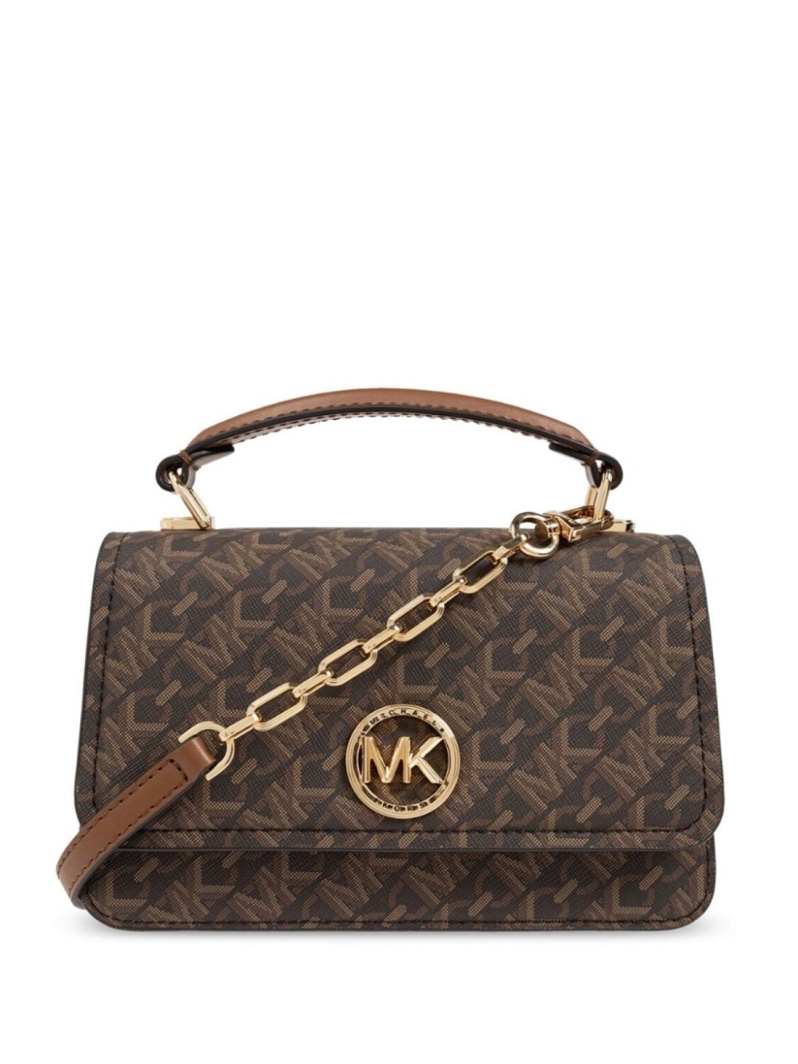 Michael Michael Kors сумка через плечо с монограммой Delancey, коричневый
Michael Michael Kors сумка через плечо с монограммой Delancey, коричневый