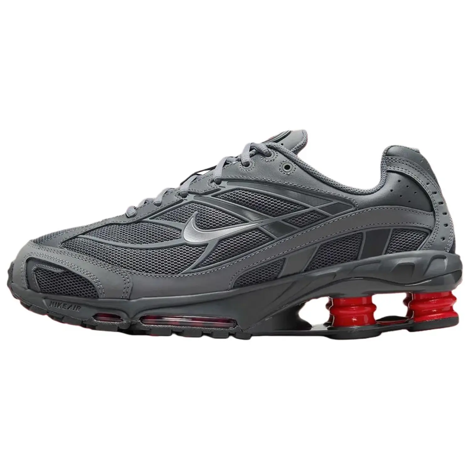 Кроссовки для бега Shox Ride 2 Unisex красный Nike, серый/красный
Кроссовки для бега Shox Ride 2 Unisex красный Nike, серый/красный