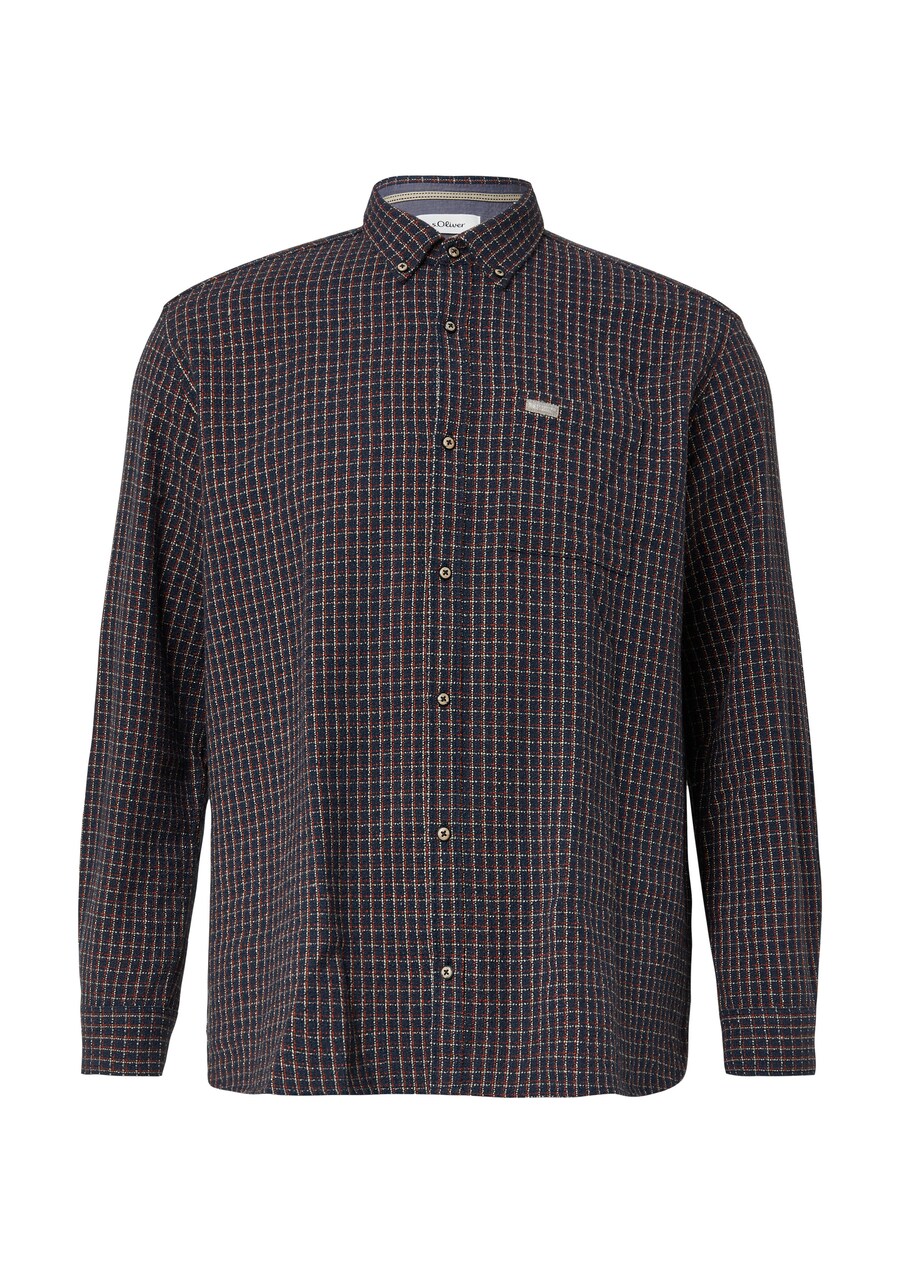 Рубашка на пуговицах классического кроя s.Oliver, Navy
Рубашка на пуговицах классического кроя s.Oliver, Navy