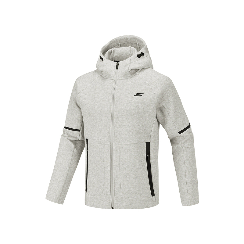 Skechers Куртка мужская, светло-серый меланж, белый/066A, с капюшоном, средней плотности, другие цвета
Skechers Куртка мужская, светло-серый меланж, белый/066A, с капюшоном, средней плотности, другие цвета