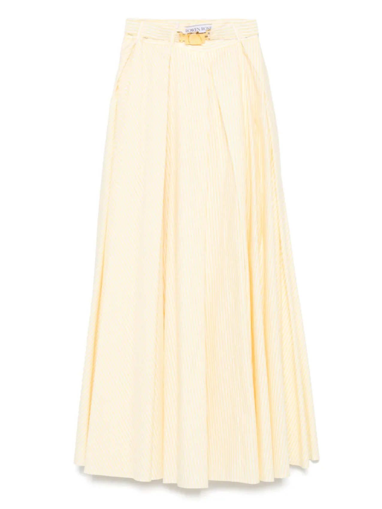 Юбка в полоску Rowen Rose со складками, белый
Юбка в полоску Rowen Rose со складками, белый