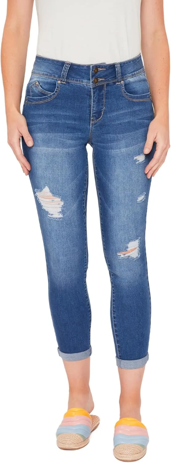Royalty For Me Women's Sustainable Wannabettabutt Cuff Ankle Jeans
Royalty For Me Women's Sustainable Wannabettabutt Cuff Ankle Jeans