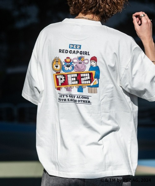Футболка с принтом на спине, PEZ x Red Cap Girl, белый
Футболка с принтом на спине, PEZ x Red Cap Girl, белый
