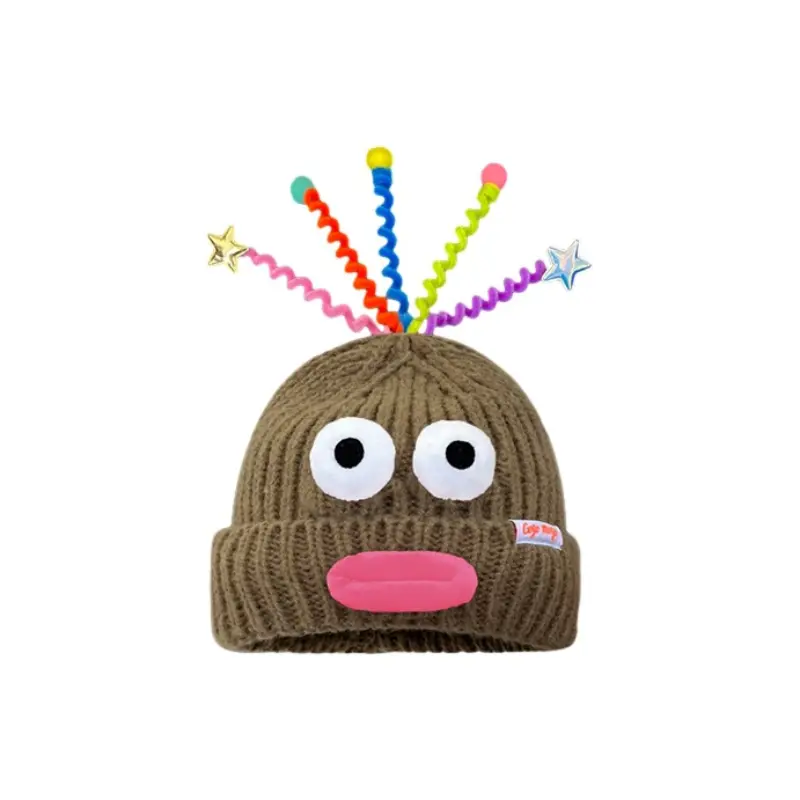 FREE RABBITⅡ Пряжа пуловерная шапка Unisex, Camel
FREE RABBITⅡ Пряжа пуловерная шапка Unisex, Camel