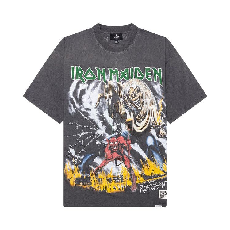 Футболка Represent Clo x Iron Maiden Number Of Beast Tee, Sunfade Grey
Футболка Represent Clo x Iron Maiden Number Of Beast Tee, Sunfade Grey