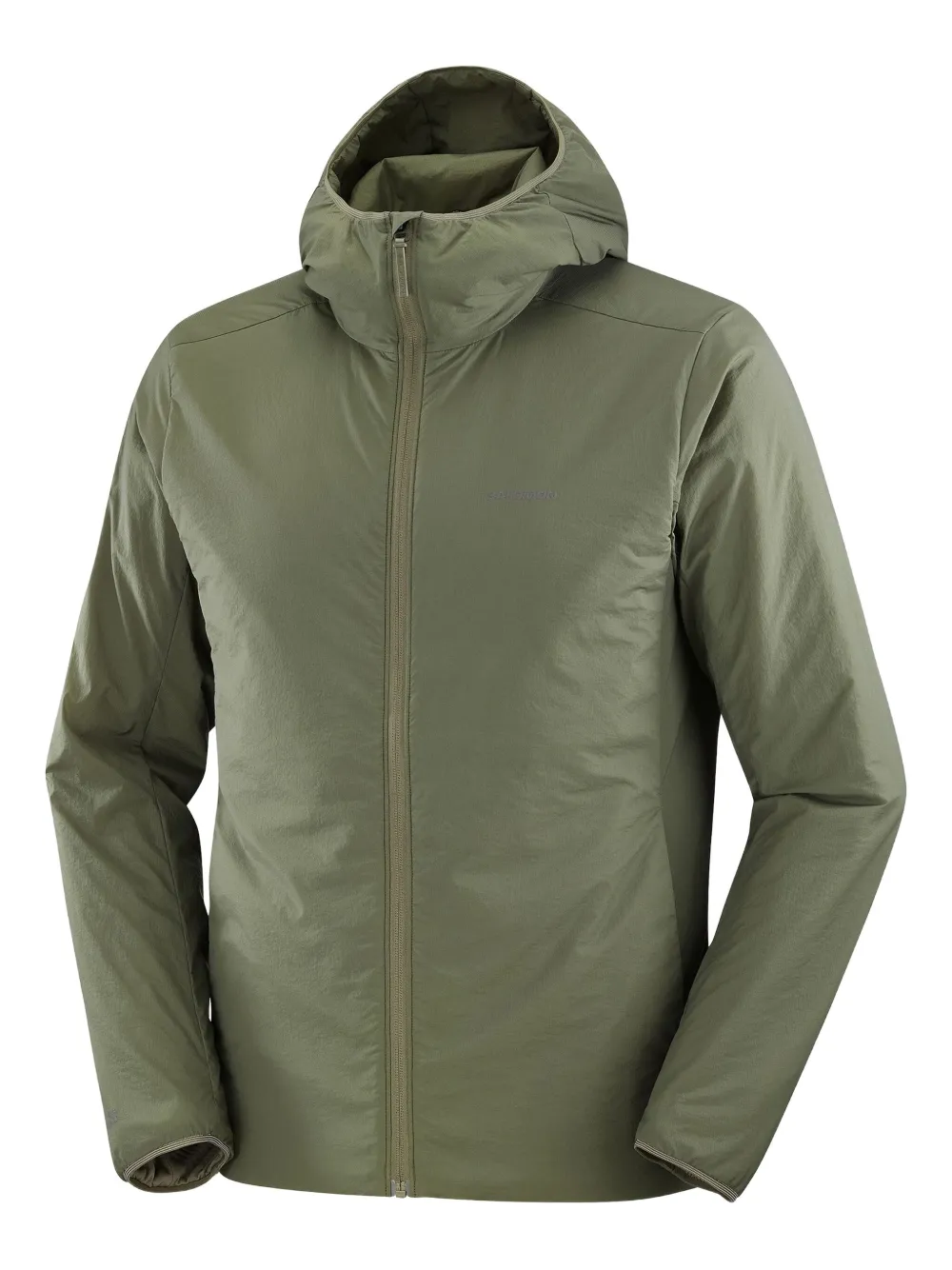 Куртка на молнии с капюшоном Salomon, зеленый
Куртка на молнии с капюшоном Salomon, зеленый