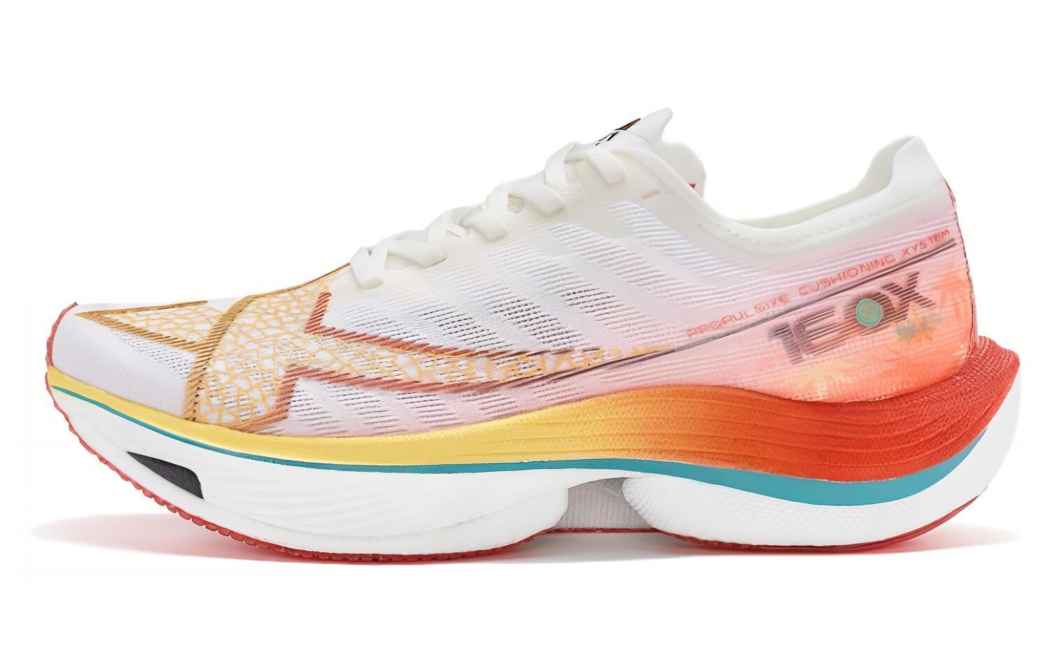 Кроссовки Racing 160X 5.0 женские с низким верхом, белые-красные-оранжевые Xtep
Кроссовки Racing 160X 5.0 женские с низким верхом, белые-красные-оранжевые Xtep