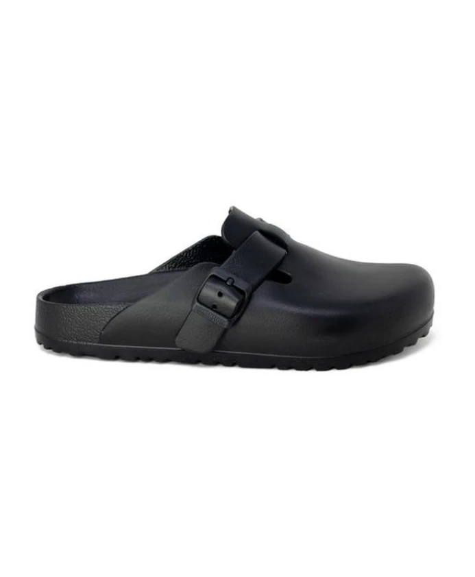 Черные пластиковые сандалии из женской коллекции Birkenstock, черный
Черные пластиковые сандалии из женской коллекции Birkenstock, черный