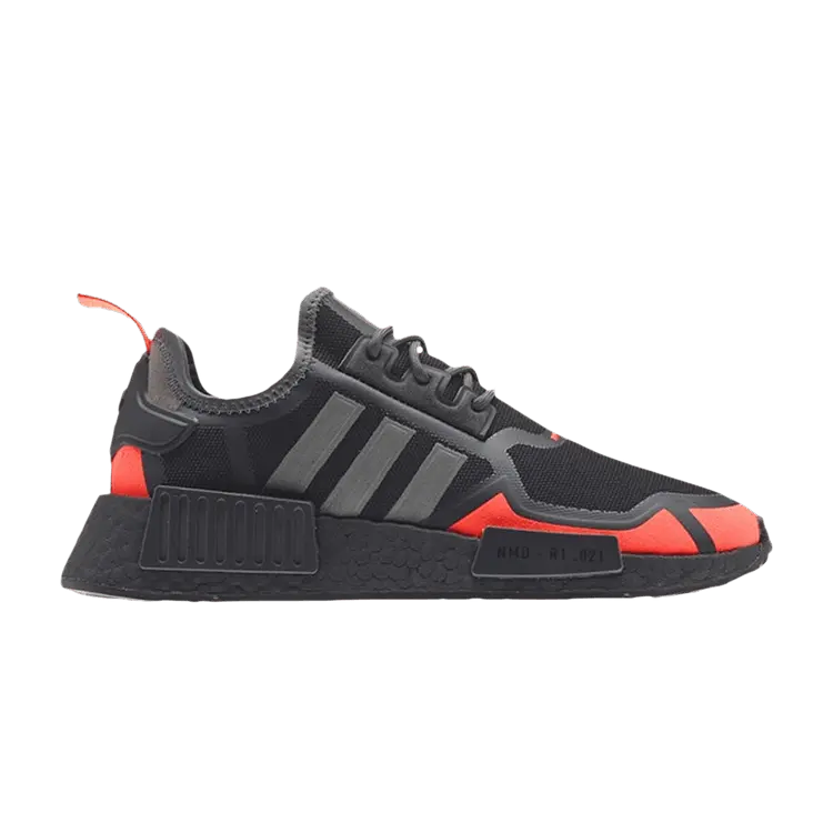 Кроссовки adidas NMD_R1 J 'Black Solar Red', черный
Кроссовки adidas NMD_R1 J 'Black Solar Red', черный
