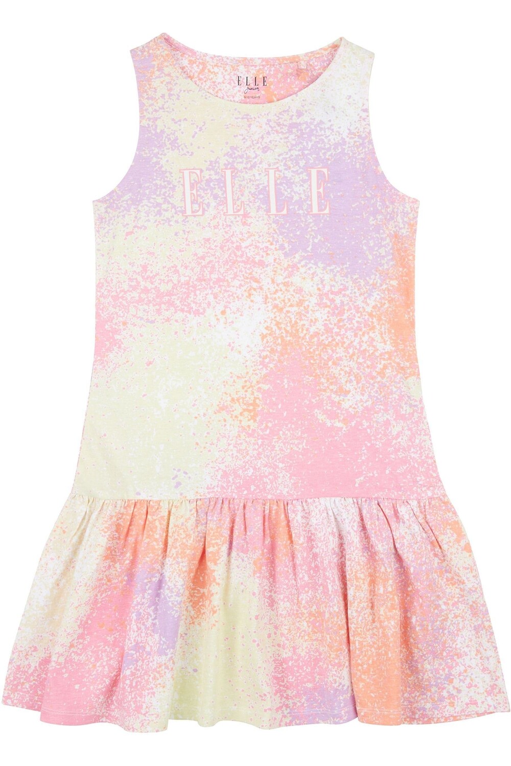 Детское розовое платье без рукавов для девочек с рюшами внизу Elle, розовый
Детское розовое платье без рукавов для девочек с рюшами внизу Elle, розовый