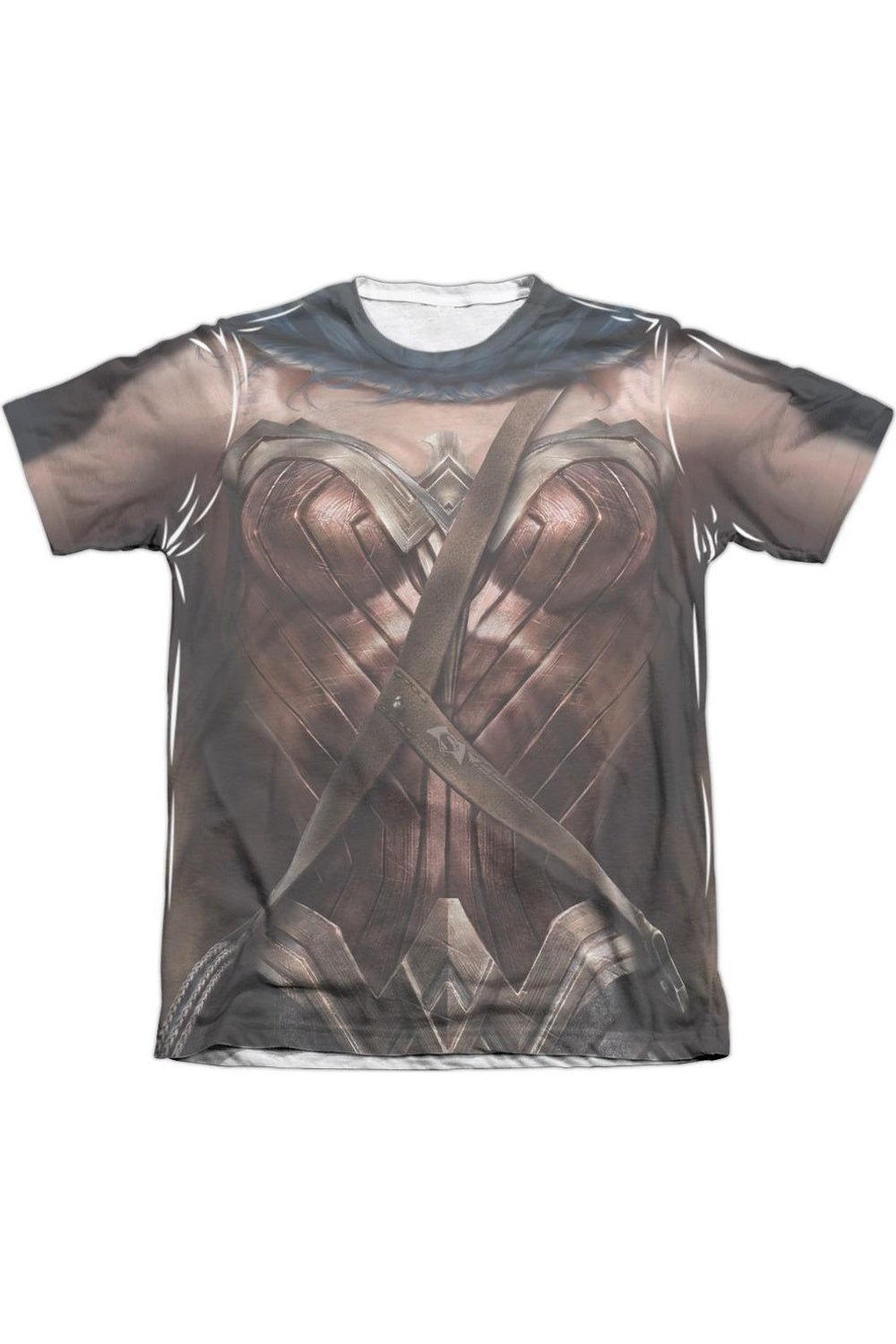 Футболка с коротким рукавом из полиэстера/хлопка для взрослых «Бэтмен против Супермена, Чудо-женщина» Gildan, белый 
Футболка с коротким рукавом из полиэстера/хлопка для взрослых «Бэтмен против Супермена, Чудо-женщина» Gildan, белый