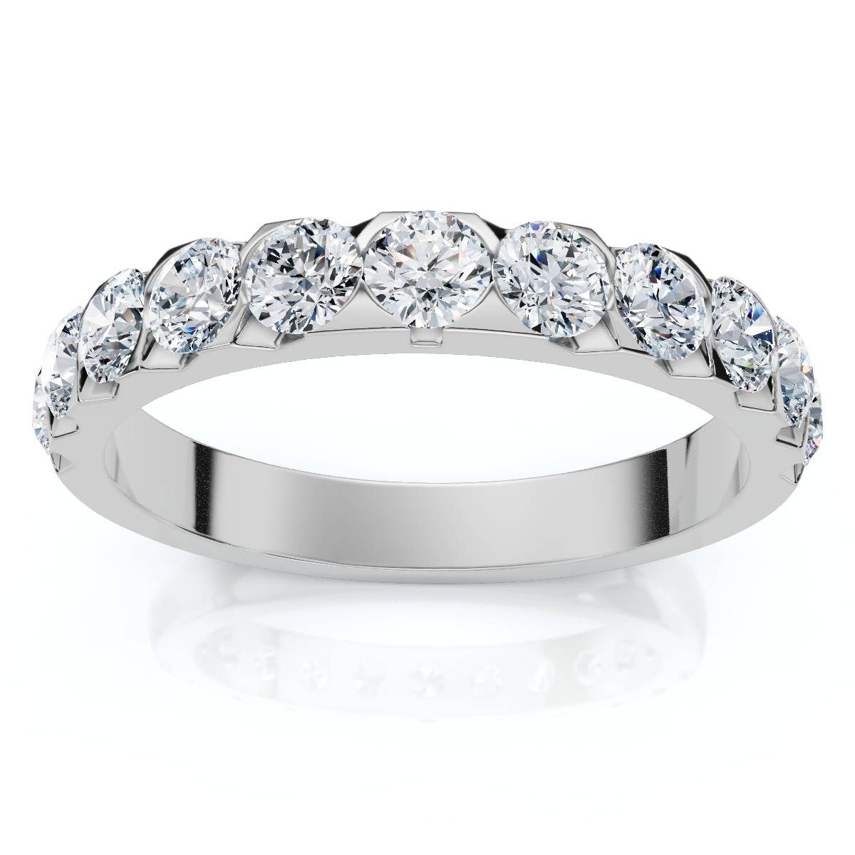 Кольцо на годовщину свадьбы с бриллиантами 0,85 карата, волнообразная оправа, 14-каратное золото или платина Pompeii2, платиновый
Кольцо на годовщину свадьбы с бриллиантами 0,85 карата, волнообразная оправа, 14-каратное золото или платина Pompeii2, платиновый