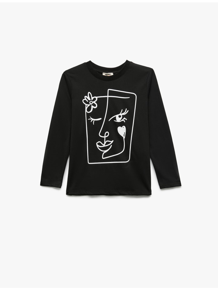 Футболка LS черного цвета KOTON
Футболка LS черного цвета KOTON