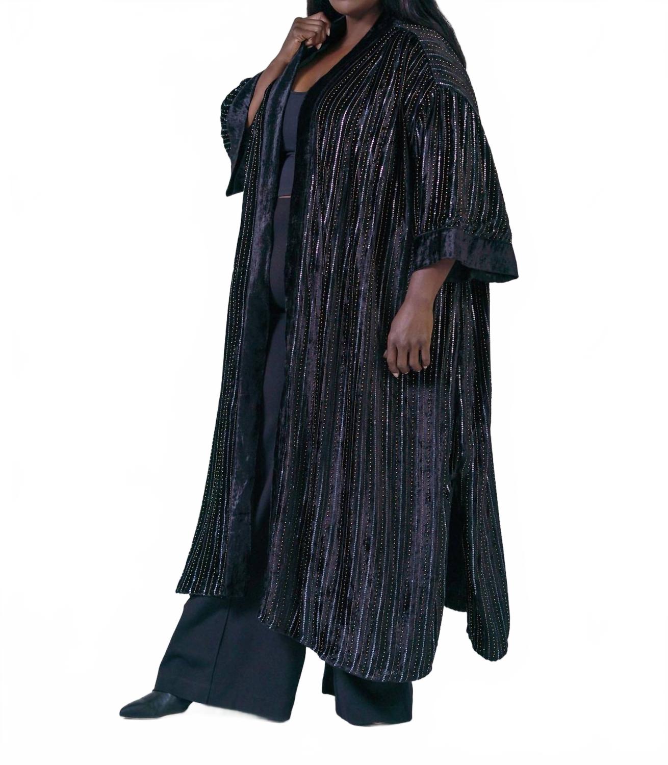 Дневной кардиган с запахом плюс размера в черном цвете -bl^nk-
Дневной кардиган с запахом плюс размера в черном цвете -bl^nk-