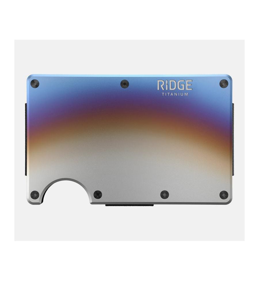 Мужской кошелек RIDGE WALLET - цвет "обожженный титан": зажим для денег The Ridge, Burnt titanium
Мужской кошелек RIDGE WALLET - цвет "обожженный титан": зажим для денег The Ridge, Burnt titanium