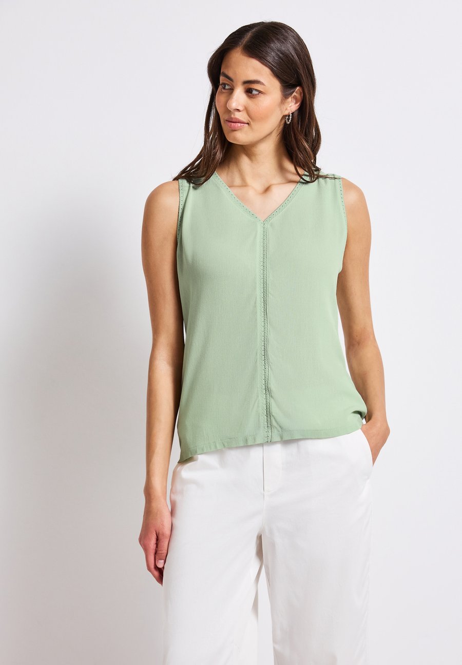 Блуза Street One MIX MIT TAPE, Grün/Mottled Light Green
Блуза Street One MIX MIT TAPE, Grün/Mottled Light Green