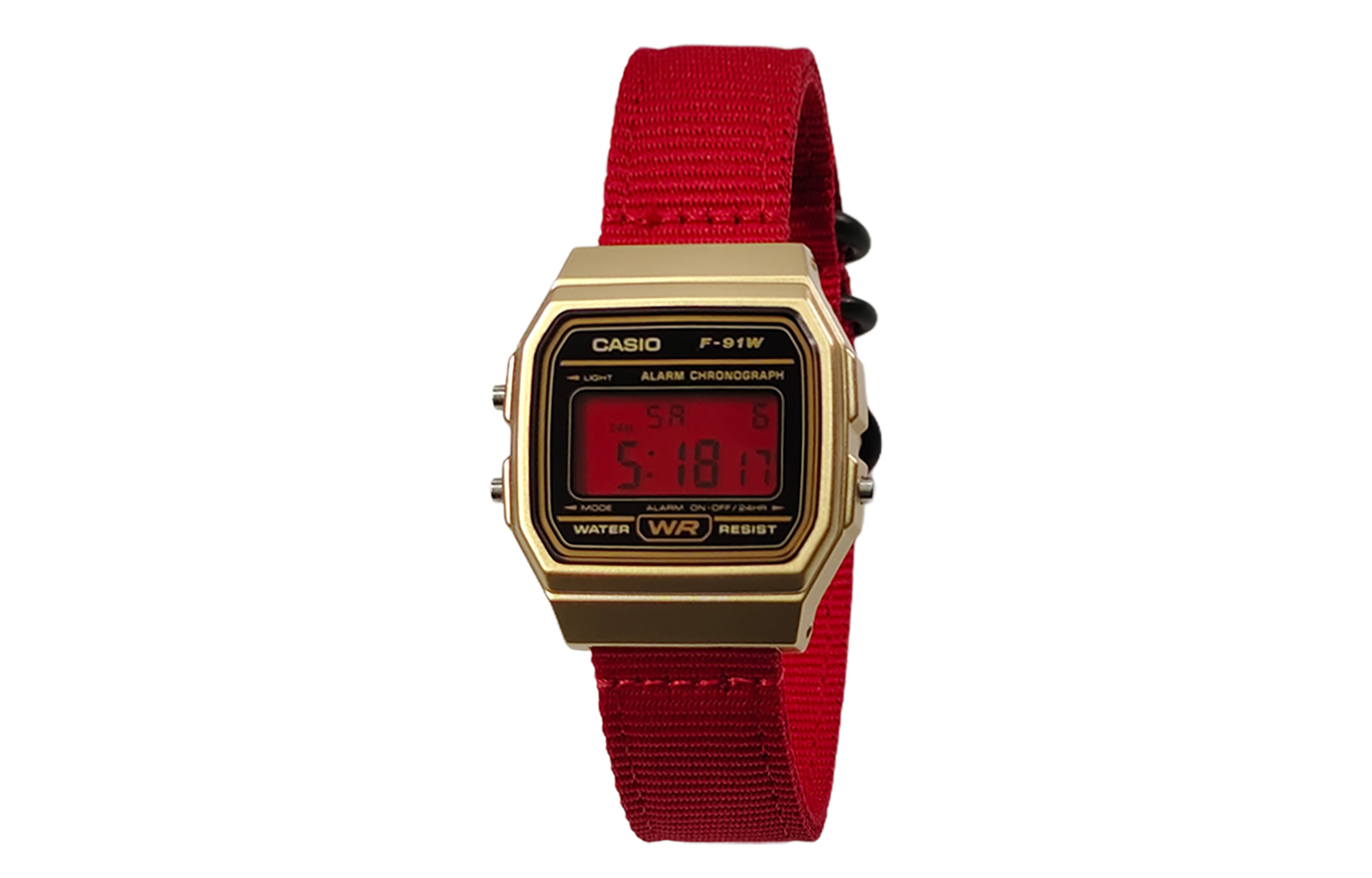 CASIO Мужские часы Retrofit Series с кварцевым механизмом и нейлоновым ремешком, черный циферблат
CASIO Мужские часы Retrofit Series с кварцевым механизмом и нейлоновым ремешком, черный циферблат