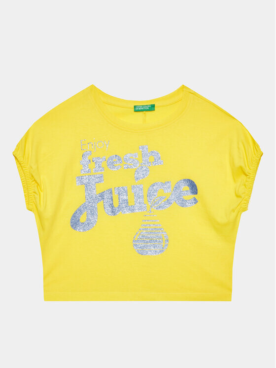 Футболка стандартного кроя United Colors Of Benetton, желтый
Футболка стандартного кроя United Colors Of Benetton, желтый