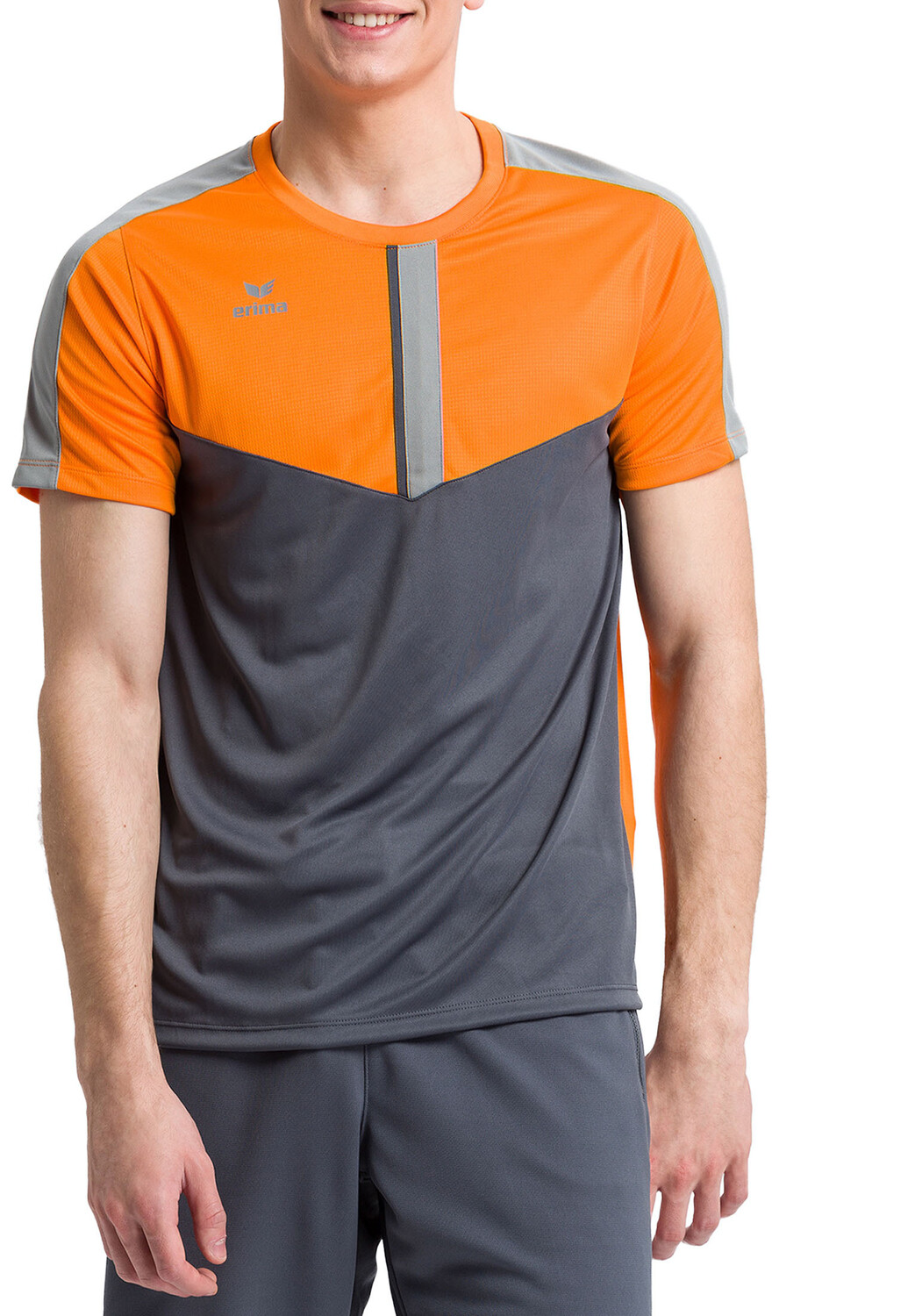 Футболка erima Squad, цвет new orange/slate grey/monument grey
Футболка erima Squad, цвет new orange/slate grey/monument grey
