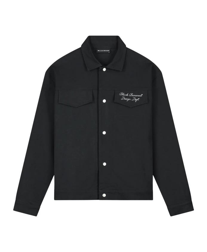 Твиловая рваная куртка Black Bananas, черный
Твиловая рваная куртка Black Bananas, черный