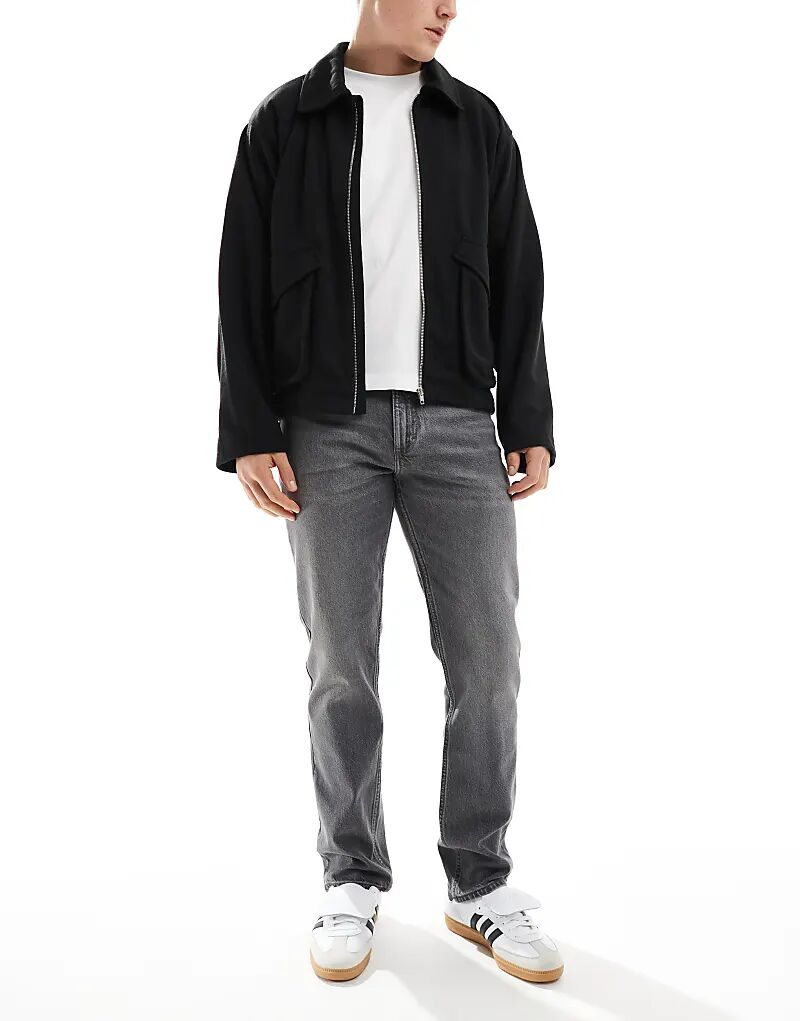 Джинсы Lee West прямого кроя серого цвета
Джинсы Lee West прямого кроя серого цвета