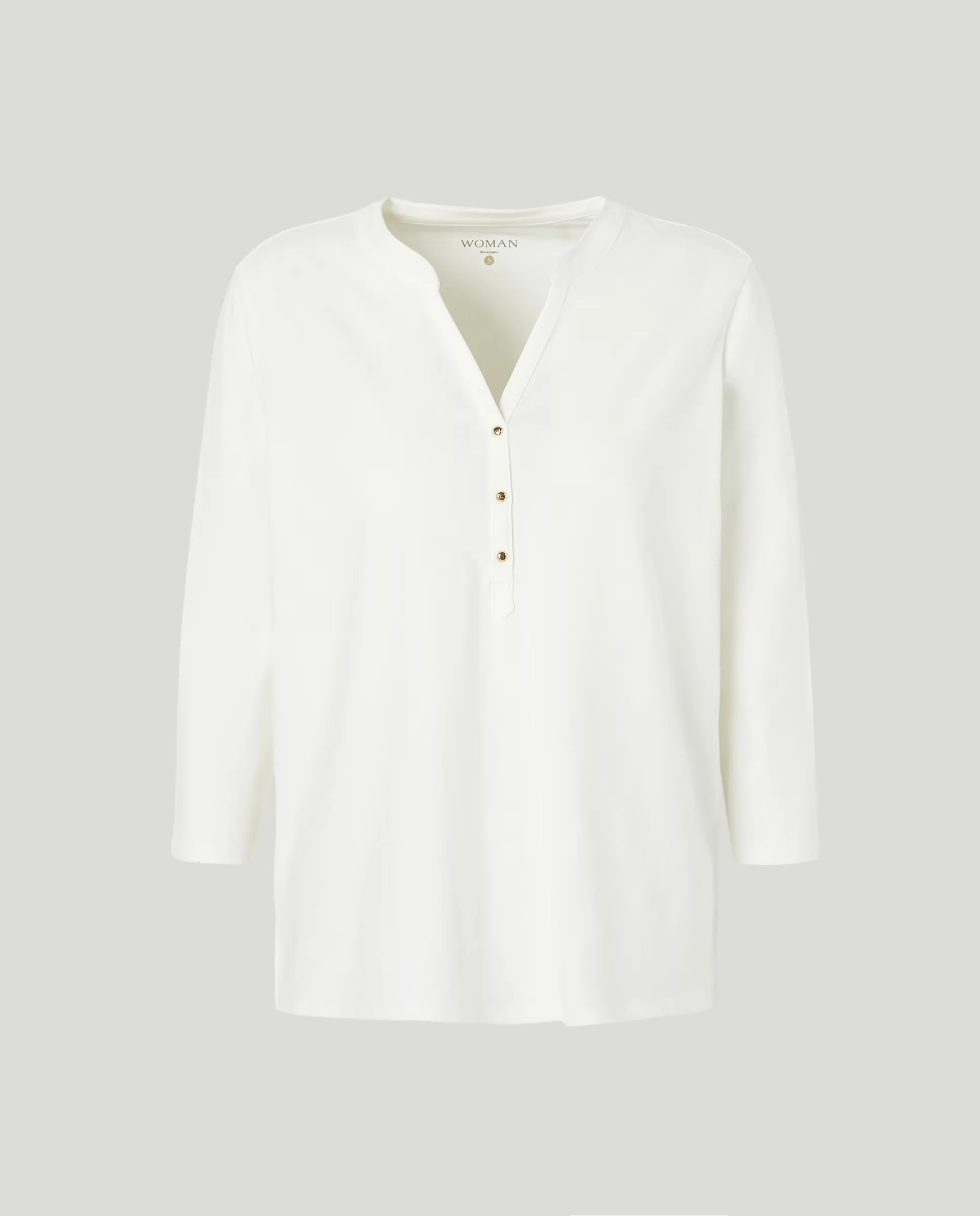 Женская футболка с отложным воротником Woman El Corte Inglés, цвет 120 Crudo
Женская футболка с отложным воротником Woman El Corte Inglés, цвет 120 Crudo