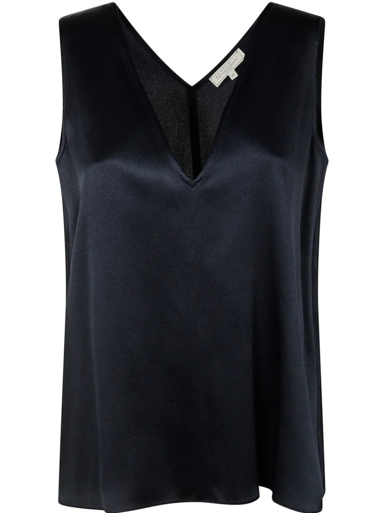 Сатиновый топ Antonelli, синий
Сатиновый топ Antonelli, синий