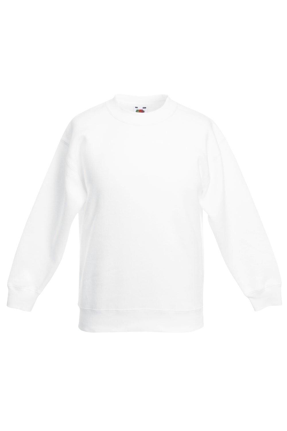 Свитшот классический втачной Fruit of the Loom, белый
Свитшот классический втачной Fruit of the Loom, белый