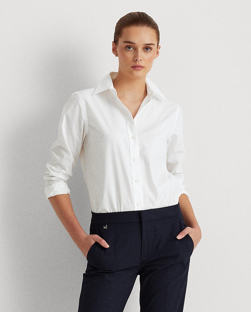 Lauren Ralph Lauren женская белая рубашка с длинными рукавами Lauren Ralph Lauren, белый
Lauren Ralph Lauren женская белая рубашка с длинными рукавами Lauren Ralph Lauren, белый