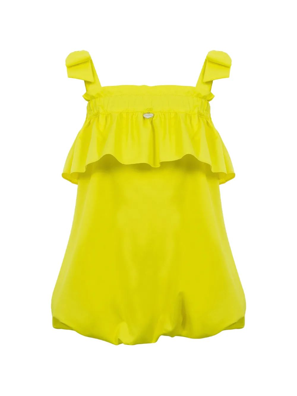 Платье с оборками и завязками Lapin House, желтый
Платье с оборками и завязками Lapin House, желтый