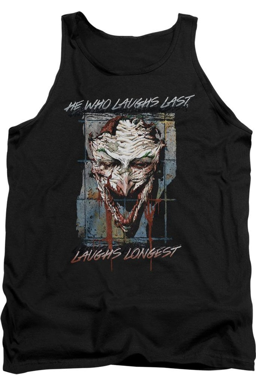 Бэтмен Просто Ради Смеха Взрослая Майка Gildan, черный
Бэтмен Просто Ради Смеха Взрослая Майка Gildan, черный