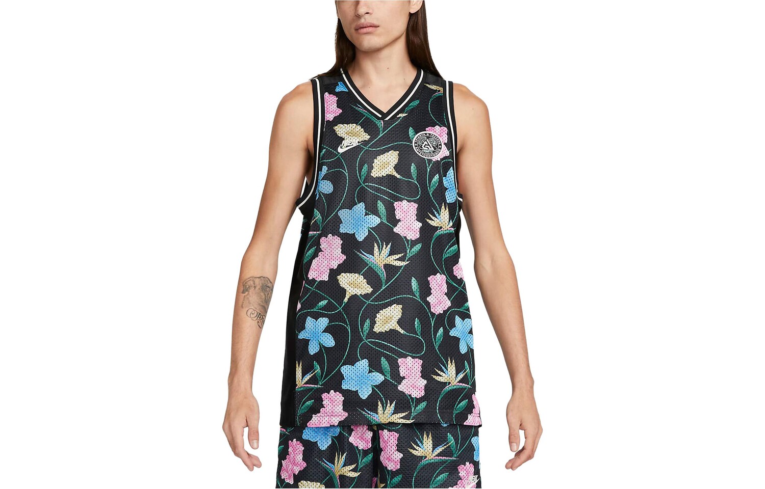 Мужское баскетбольное джерси Nike, цвет Black
Мужское баскетбольное джерси Nike, цвет Black