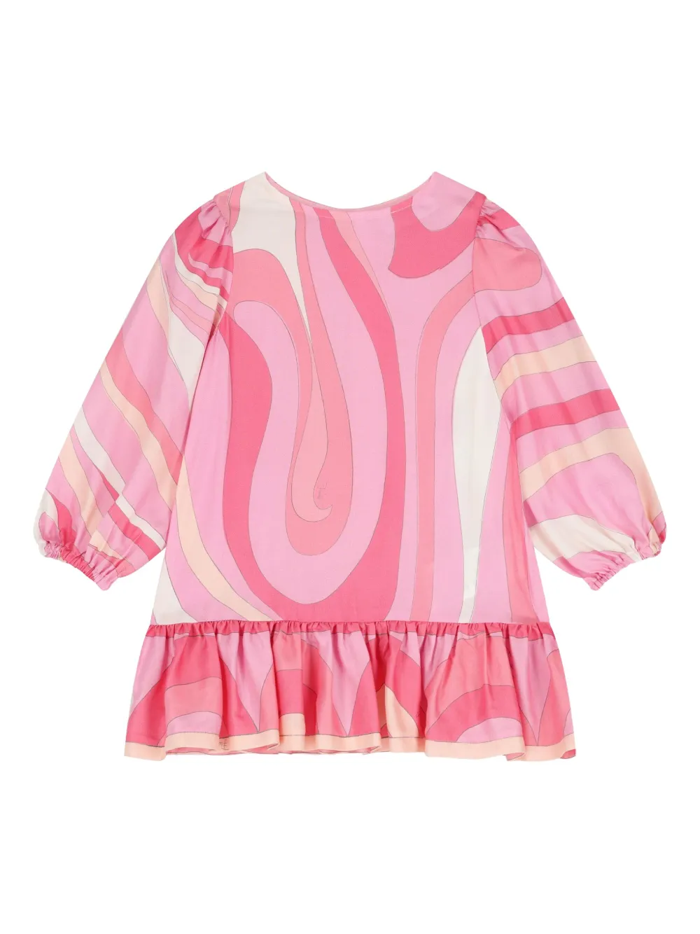 Платье с оборками и вихревым принтом PUCCI Junior, розовый
Платье с оборками и вихревым принтом PUCCI Junior, розовый