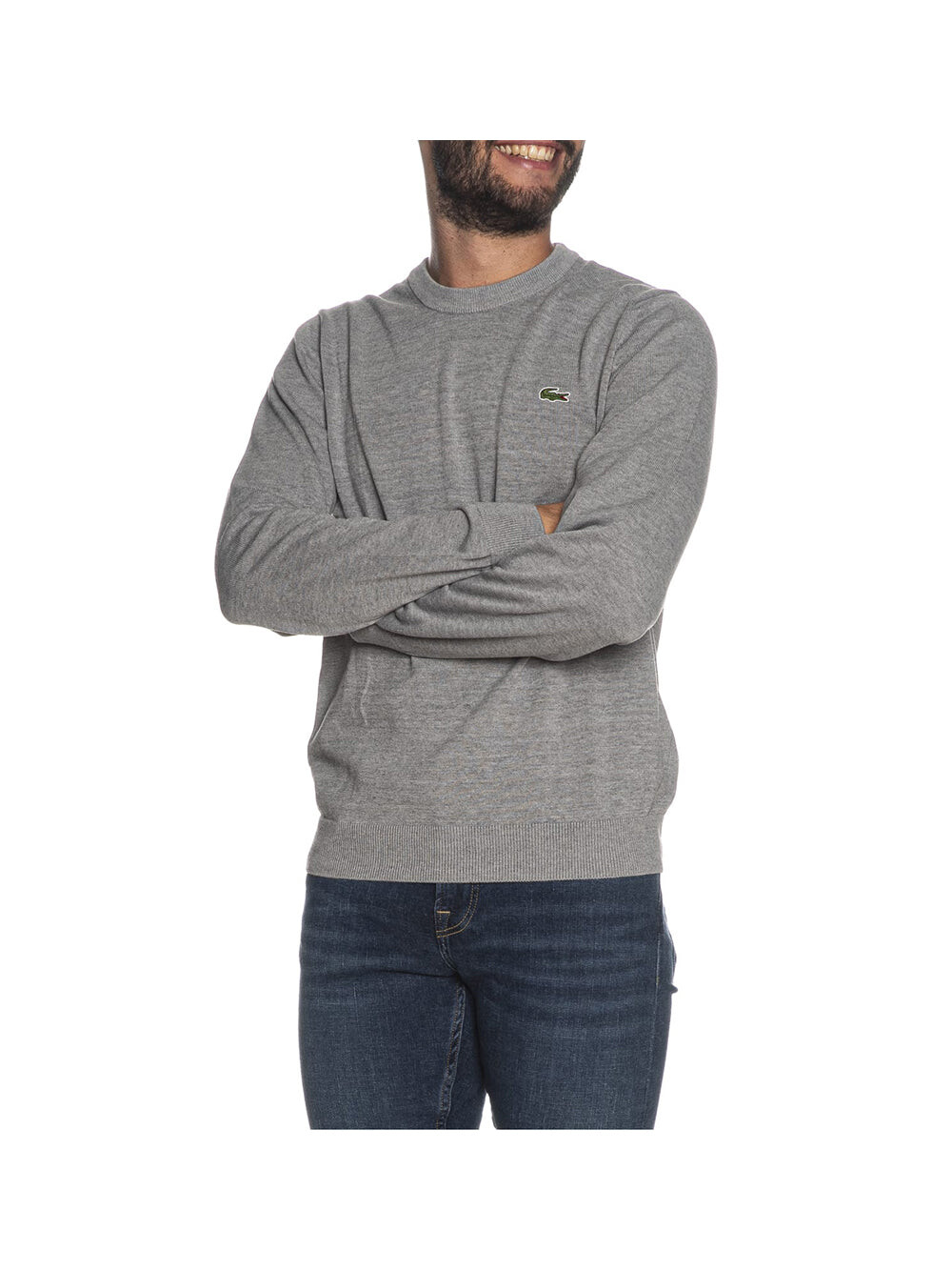 Серая мужская рубашка Lacoste
Серая мужская рубашка Lacoste