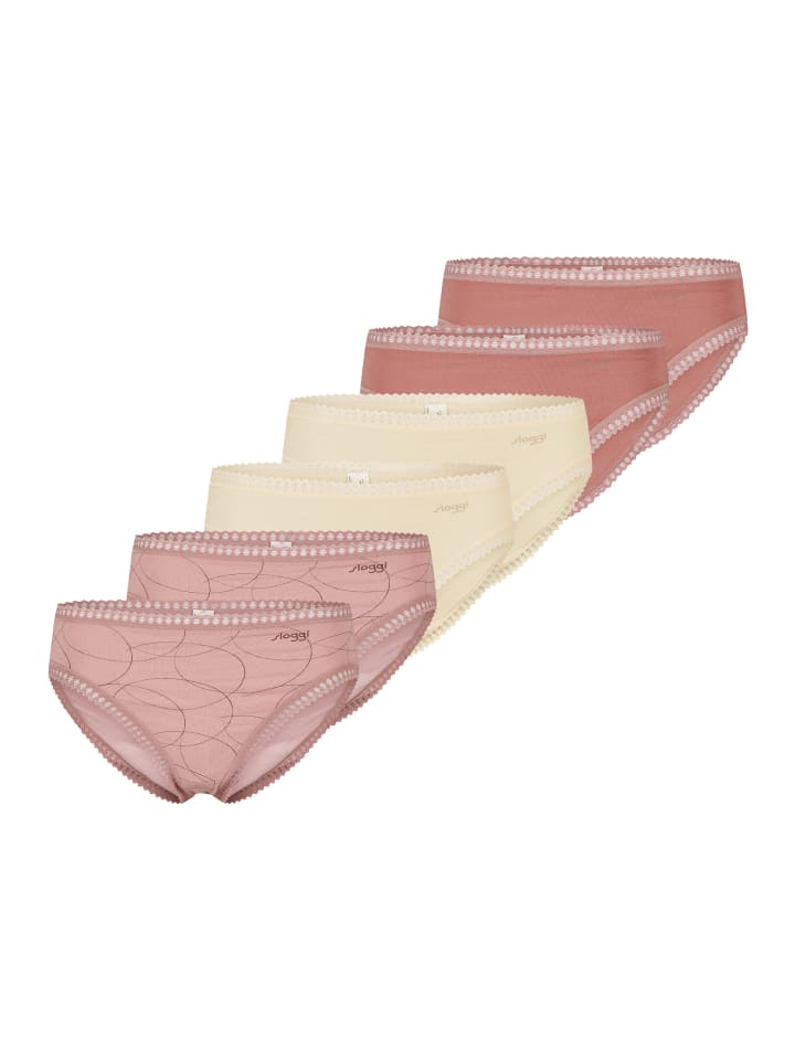 Трусы Sloggi, бежевый/розовый
Трусы Sloggi, бежевый/розовый