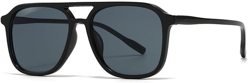 Мужские солнцезащитные очки в стиле ретро с двойной перемычкой, квадратной формы, сине-зеленые оттенки, защита от ультрафиолета UV400; женские солнцезащитные очки с градиентным переходом цвета WNCKSQ, Black Gray
Мужские солнцезащитные очки в стиле ретро с двойной перемычкой, квадратной формы, сине-зеленые оттенки, защита от ультрафиолета UV400; женские солнцезащитные очки с градиентным переходом цвета WNCKSQ, Black Gray