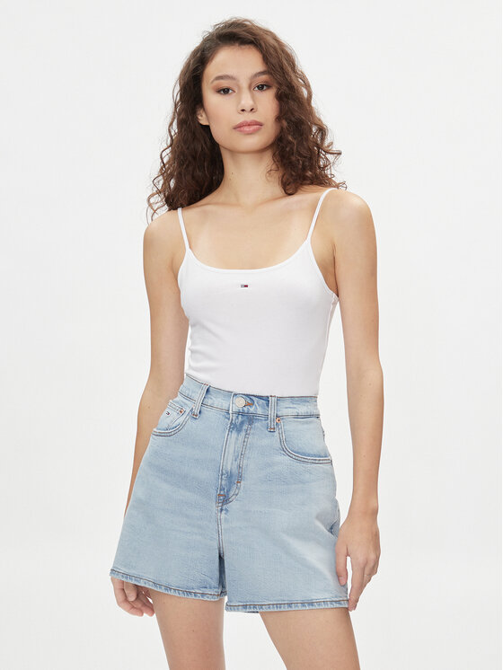 Боди slim fit Essential DW0DW17993 Tommy Jeans, белый
Боди slim fit Essential DW0DW17993 Tommy Jeans, белый