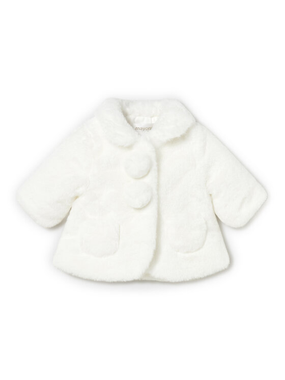 Меховое пальто regular fit 2402 Mayoral, экрю
Меховое пальто regular fit 2402 Mayoral, экрю