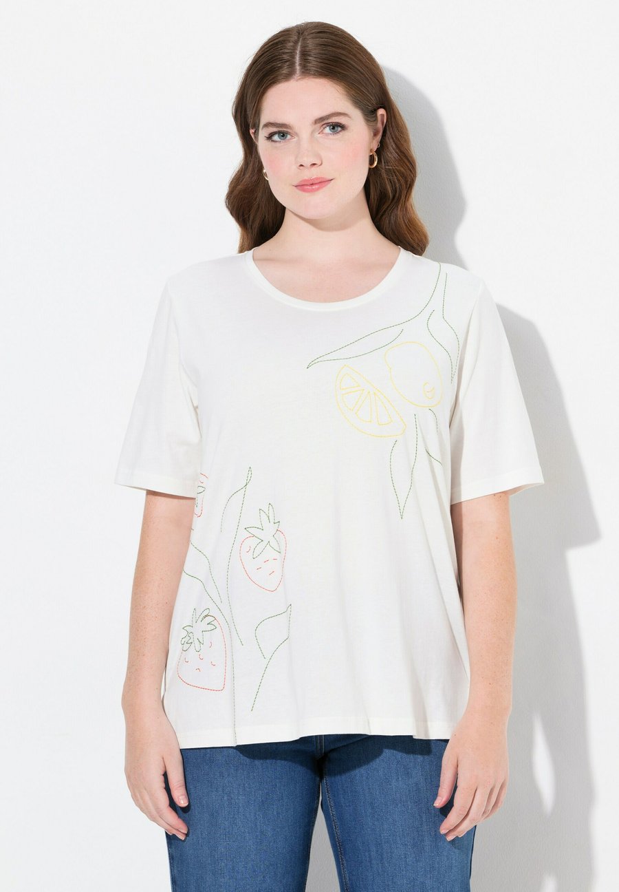 Футболка Ulla Popken Print T-shirt, Off-White/White, Белый, Футболка Ulla Popken Print T-shirt, Off-White/White
Футболка Ulla Popken Print T-shirt, Off-White/White, Белый, Футболка Ulla Popken Print T-shirt, Off-White/White