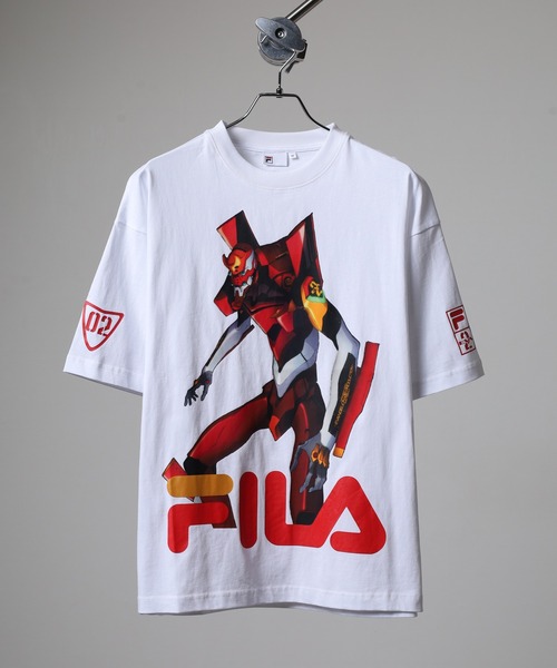 Футболка с графическим принтом, коллаборация FILA x Evangelion, белый
Футболка с графическим принтом, коллаборация FILA x Evangelion, белый