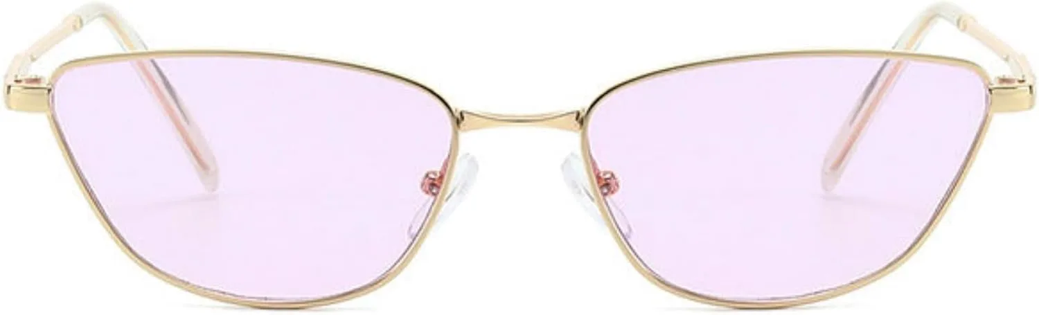 Солнцезащитные очки Willochra Fashion Y2K «кошачий глаз» для женщин, модные, с нестандартной маленькой металлической оправой, защита от ультрафиолета UV400, C7
Солнцезащитные очки Willochra Fashion Y2K «кошачий глаз» для женщин, модные, с нестандартной маленькой металлической оправой, защита от ультрафиолета UV400, C7