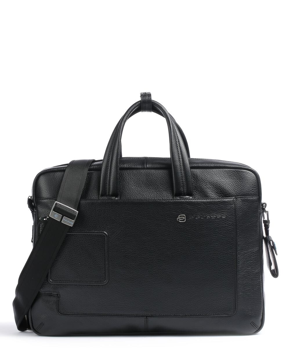Портфель VIBE 15 дюймов из зерненой яловой кожи Piquadro, черный
Портфель VIBE 15 дюймов из зерненой яловой кожи Piquadro, черный