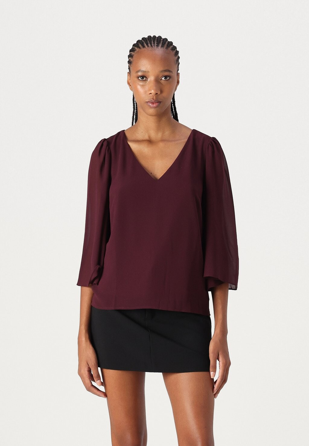 Блуза VIMICADA V NECK VILA, темно-красный
Блуза VIMICADA V NECK VILA, темно-красный