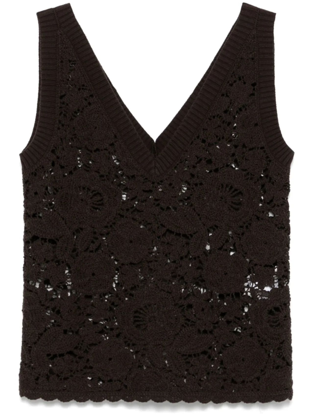 Ажурный топ P.A.R.O.S.H., коричневый
Ажурный топ P.A.R.O.S.H., коричневый