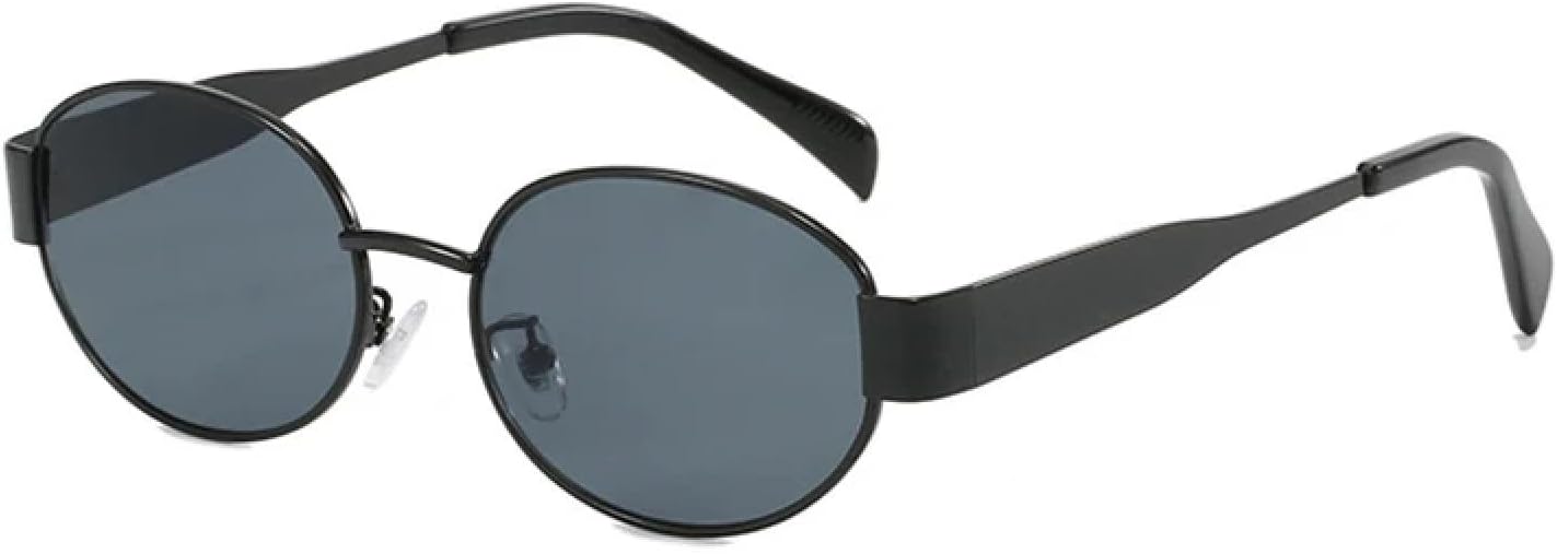 Солнцезащитные очки с защитой от УФ-излучения UV400 | Маленькая овальная металлическая оправа | Для женщин и мужчин | Для занятий спортом на открытом воздухе и вождения DSVIGF, Black Black
Солнцезащитные очки с защитой от УФ-излучения UV400 | Маленькая овальная металлическая оправа | Для женщин и мужчин | Для занятий спортом на открытом воздухе и вождения DSVIGF, Black Black