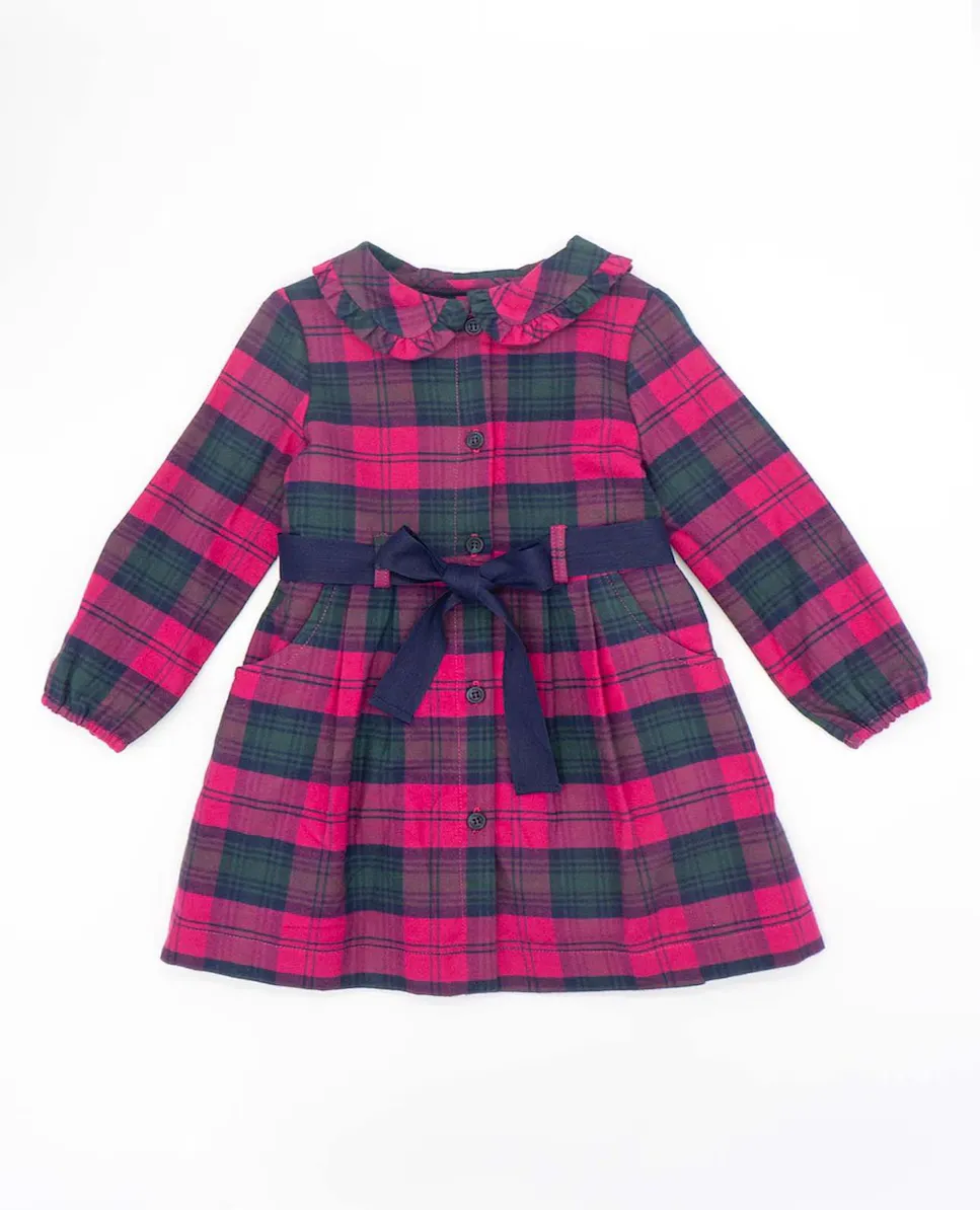 Хлопковое платье для девочки с клетчатым принтом Fina Ejerique, цвет Fucsia
Хлопковое платье для девочки с клетчатым принтом Fina Ejerique, цвет Fucsia