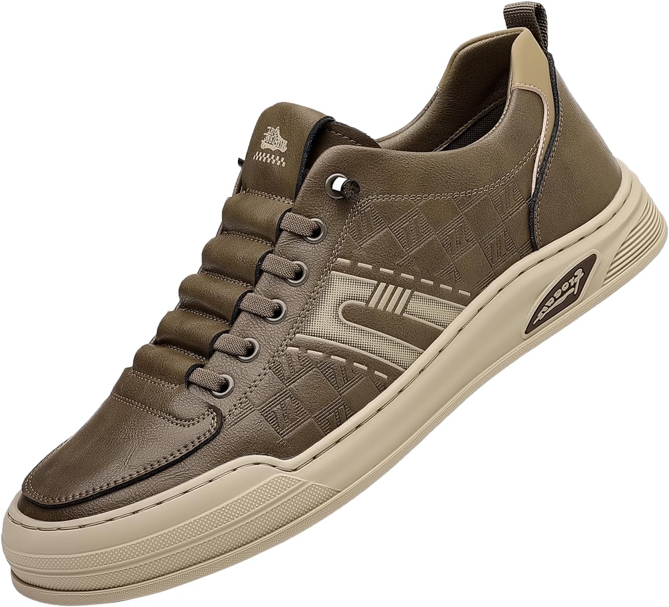 Мужские повседневные туфли из кожи, кроссовки с отделкой, удобные, дышащие, противоскользящие, деловые, оксфорды без шнурков, модная спортивная обувь Lhyxu, хаки
Мужские повседневные туфли из кожи, кроссовки с отделкой, удобные, дышащие, противоскользящие, деловые, оксфорды без шнурков, модная спортивная обувь Lhyxu, хаки