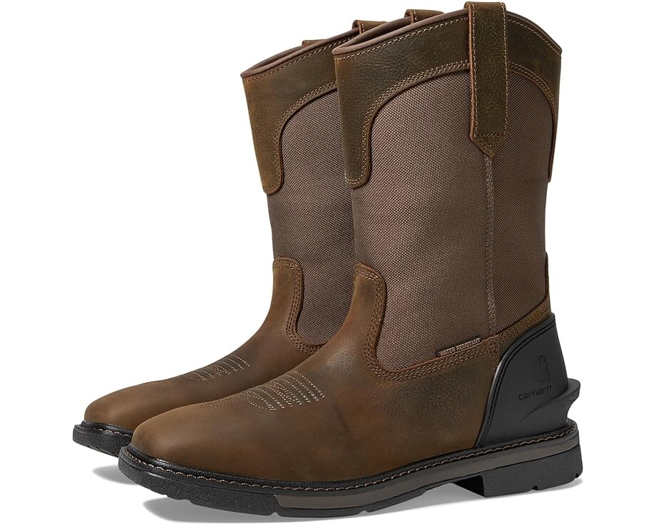 Ботинки Carhartt Montana Water Resistant 11" Square Toe Wellington, цвет Brown Oil Leather/Brown High Abrasion Fabric
Ботинки Carhartt Montana Water Resistant 11" Square Toe Wellington, цвет Brown Oil Leather/Brown High Abrasion Fabric