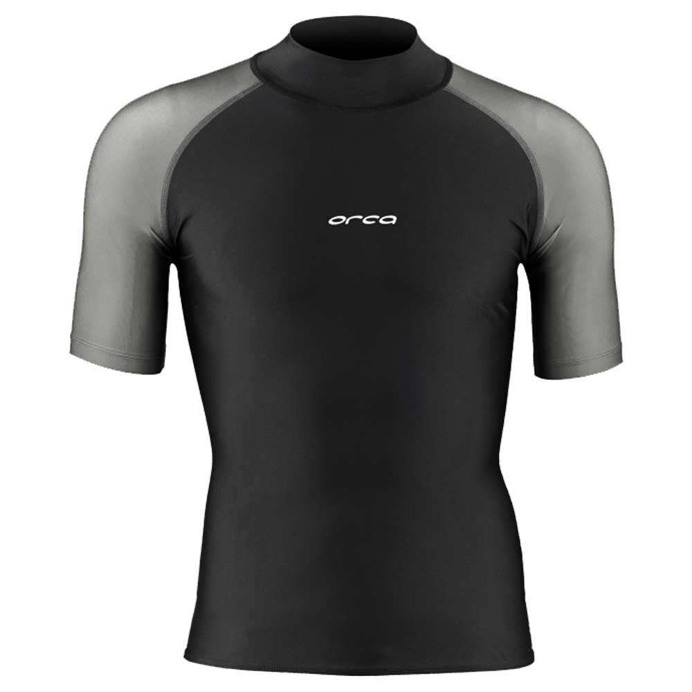 Рашгард Orca Bossa Short Sleeve, черный
Рашгард Orca Bossa Short Sleeve, черный