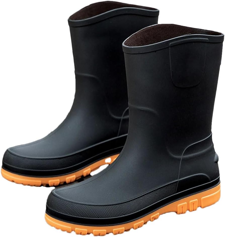 Мужские средние резиновые сапоги с нескользящей и износостойкой подошвой, обувь для рыбалки и работы Generic, желтый
Мужские средние резиновые сапоги с нескользящей и износостойкой подошвой, обувь для рыбалки и работы Generic, желтый